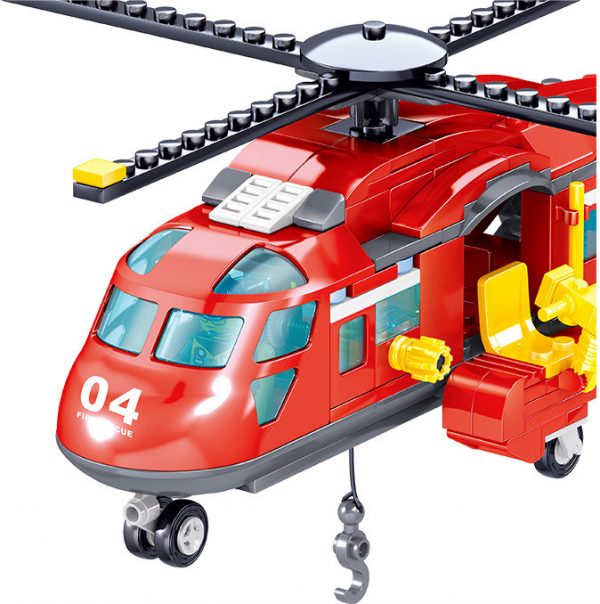 ZHEGAO QL0218 Fire Eagle: Fire and Rescue Helicopter 4