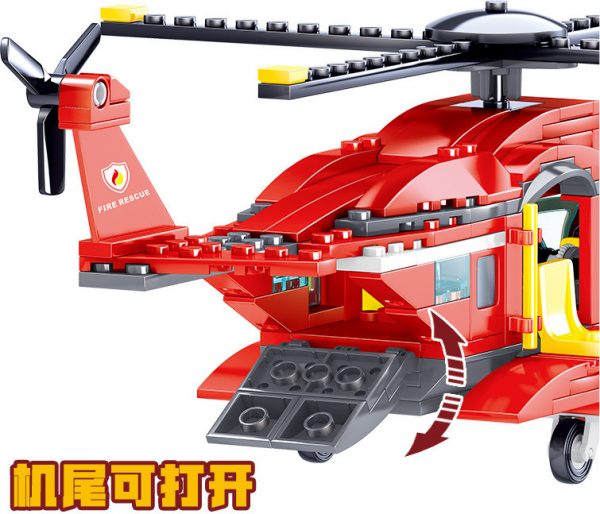 ZHEGAO QL0218 Fire Eagle: Fire and Rescue Helicopter 5
