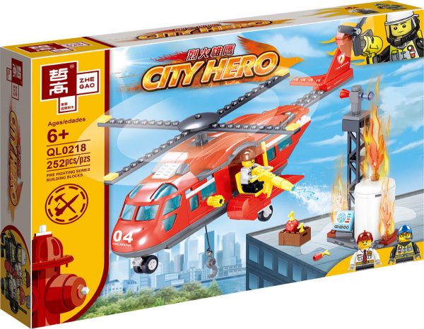 ZHEGAO QL0218 Fire Eagle: Fire and Rescue Helicopter 8