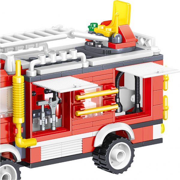 ZHEGAO QL0219 Fire Eagle: Rescue Fire Engine 4