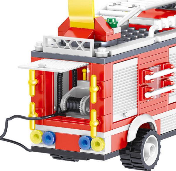 ZHEGAO QL0219 Fire Eagle: Rescue Fire Engine 5