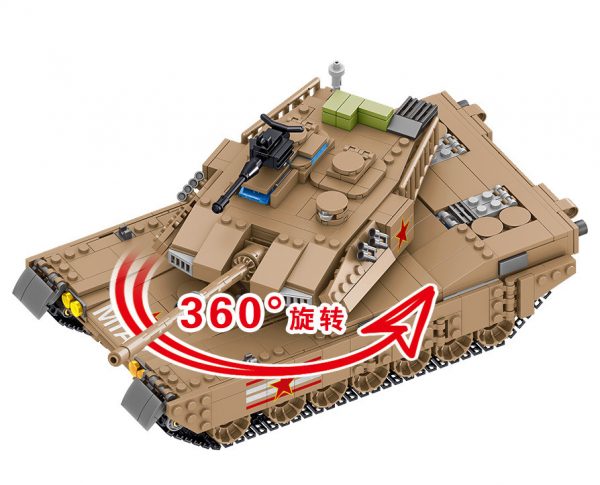 ZHEGAO QL0129 Tank Corps: China M1A2 Main Battle Tank 3