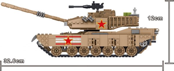 ZHEGAO QL0129 Tank Corps: China M1A2 Main Battle Tank 6