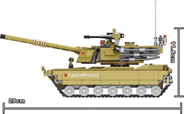 ZHEGAO QL0130 China 96A Main Battle Tank 7
