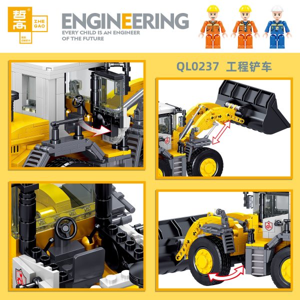 ZHEGAO QL0237 Engineering forklift 2
