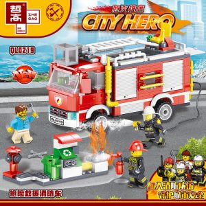 ZHEGAO QL0219 Fire Eagle: Rescue Fire Engine 0